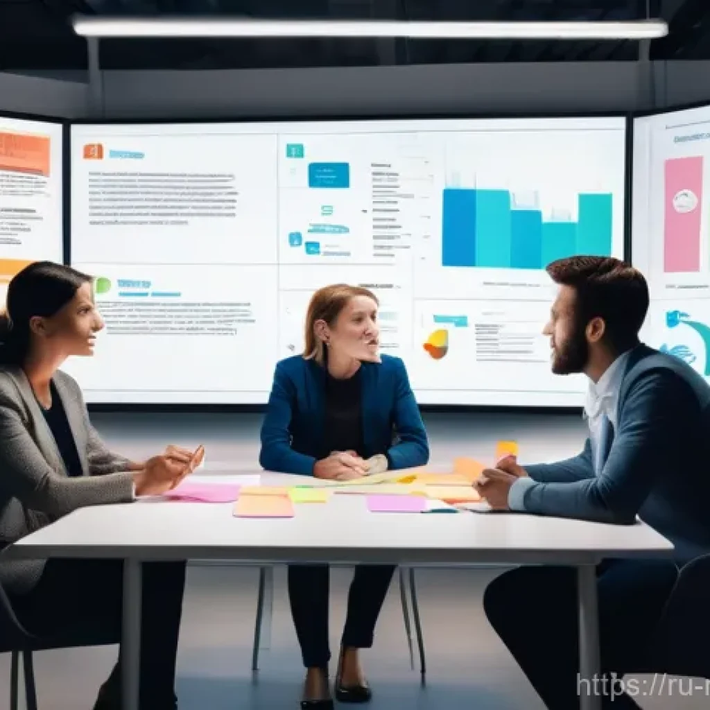 미디어 프로듀서로 일하기 위한 최소 스펙 - **Prompt 1: Collaborative Brainstorming for Audience Insights**
A vibrant, medium-shot photograp...