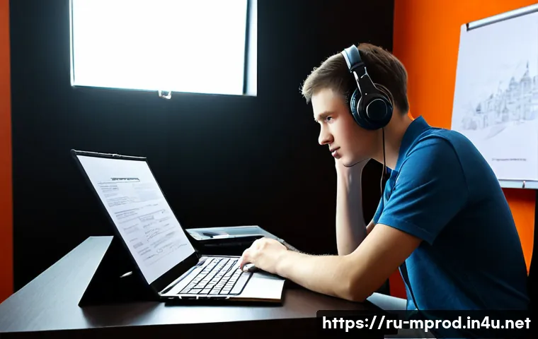 Home 17 미디어 프로듀서가 되는 데 필요한 자격증 - Photorealistic career-development scene in a modern Moscow media production studio, a focused young ...